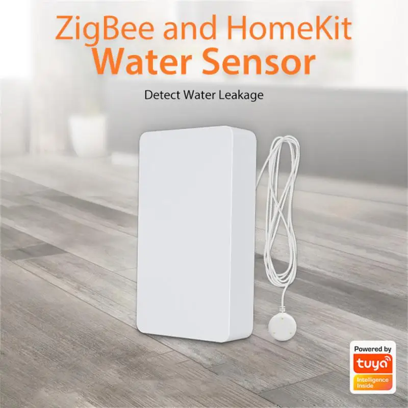 Zigbee датчик утечки воды с сигнализацией Homekit, уведомления приложений, включение при работе с домашним помощником, совместимый Zigbee HUB Li
Zigbee датчик утечки воды с сигнализацией Homekit, уведомления приложений, включение при работе с домашним помощником, совместимый Zigbee HUB Li