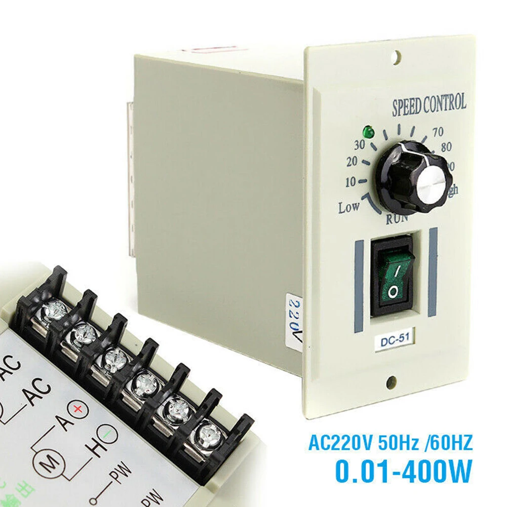 Advanced AC 220V 400W Knob Motor Speed Controller with Soft Start Function and Stepless DC 090V Variable Adjustment
Advanced AC 220V 400W Knob Motor Speed Controller with Soft Start Function and Stepless DC 090V Variable Adjustment