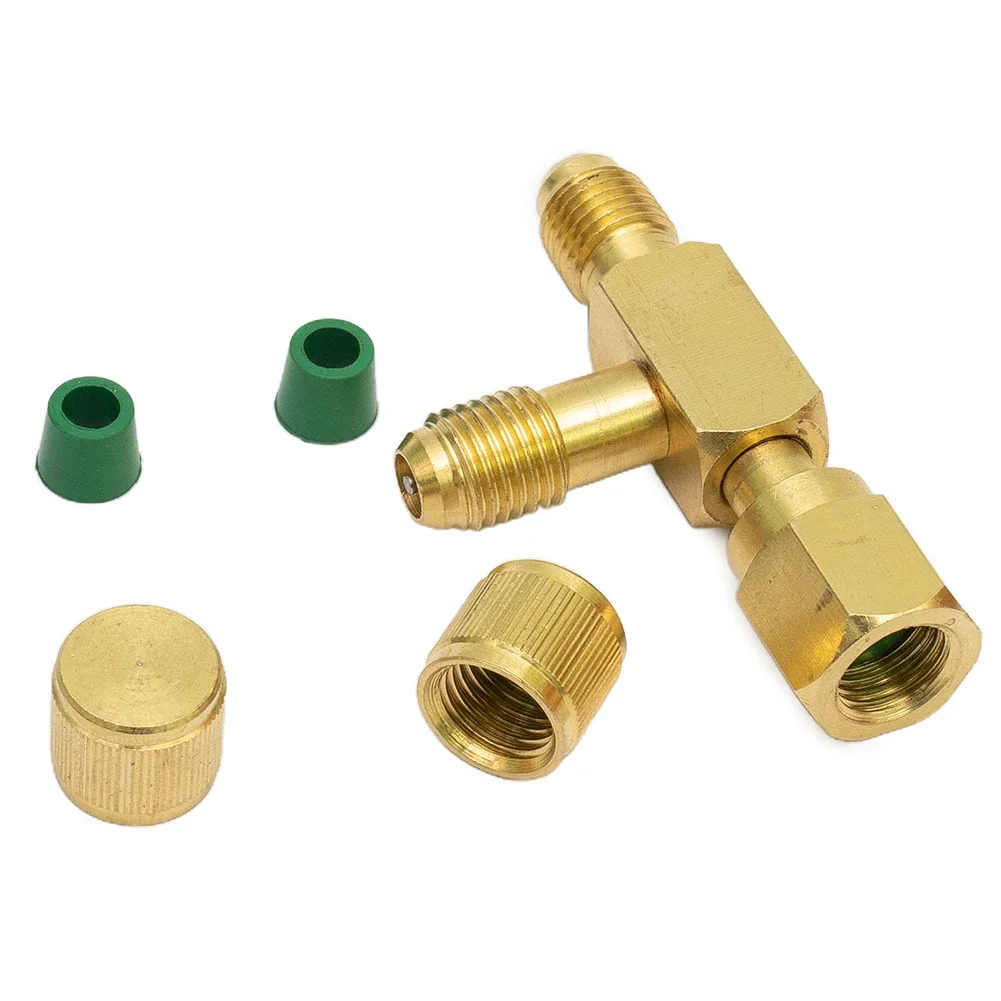 T Type Connector With 1/4 External Thread X 1/4 External Thread X 1/4 Female SAE External Thread & Sealing Ring
T Type Connector With 1/4 External Thread X 1/4 External Thread X 1/4 Female SAE External Thread & Sealing Ring