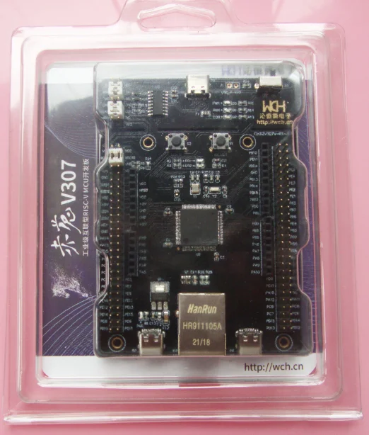 CH32V307VCT6 Development Board RISC-V Core Support RT-Thread Onboard WCH-Link Debugging
CH32V307VCT6 Development Board RISC-V Core Support RT-Thread Onboard WCH-Link Debugging