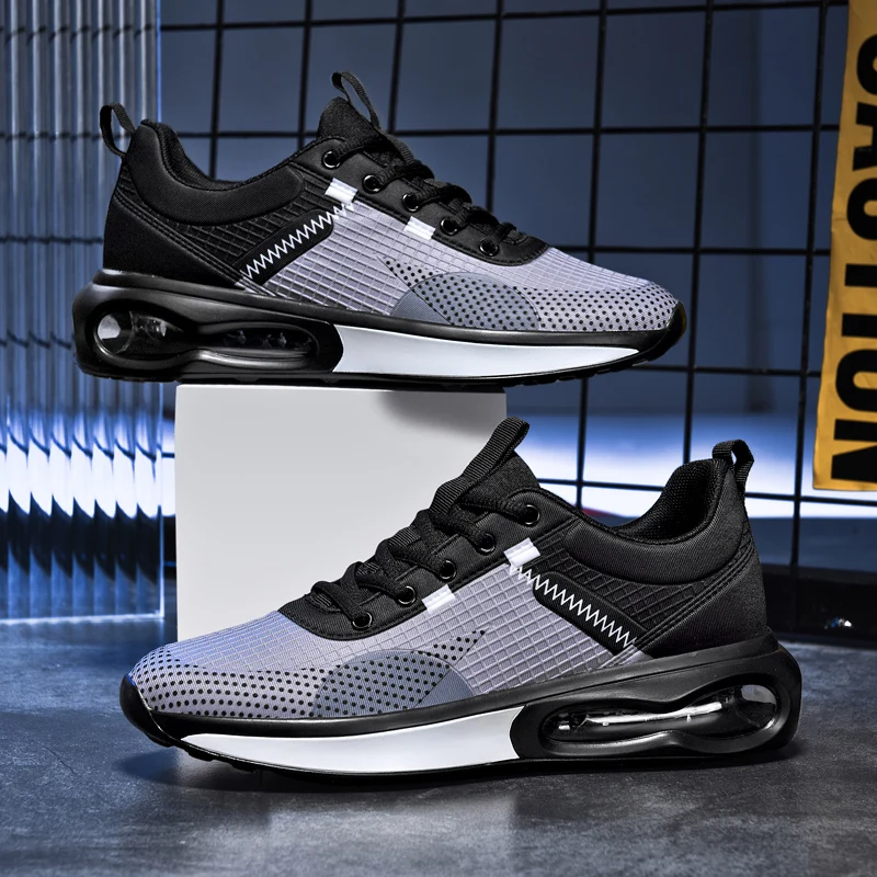 Air Cushion Running Shoes for Men Women Unisex Fashion Casual Shoes Couples Sneakers Brand High Quality Trainers
Air Cushion Running Shoes for Men Women Unisex Fashion Casual Shoes Couples Sneakers Brand High Quality Trainers