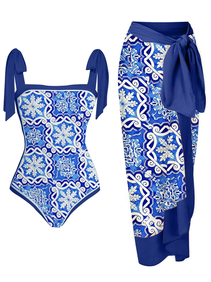 Square Neckline 2023 Fashion Women Swimwear Summer Floral Print One Piece Swimsuit and Cover Up Bathing Suits Sexy / New
Square Neckline 2023 Fashion Women Swimwear Summer Floral Print One Piece Swimsuit and Cover Up Bathing Suits Sexy / New