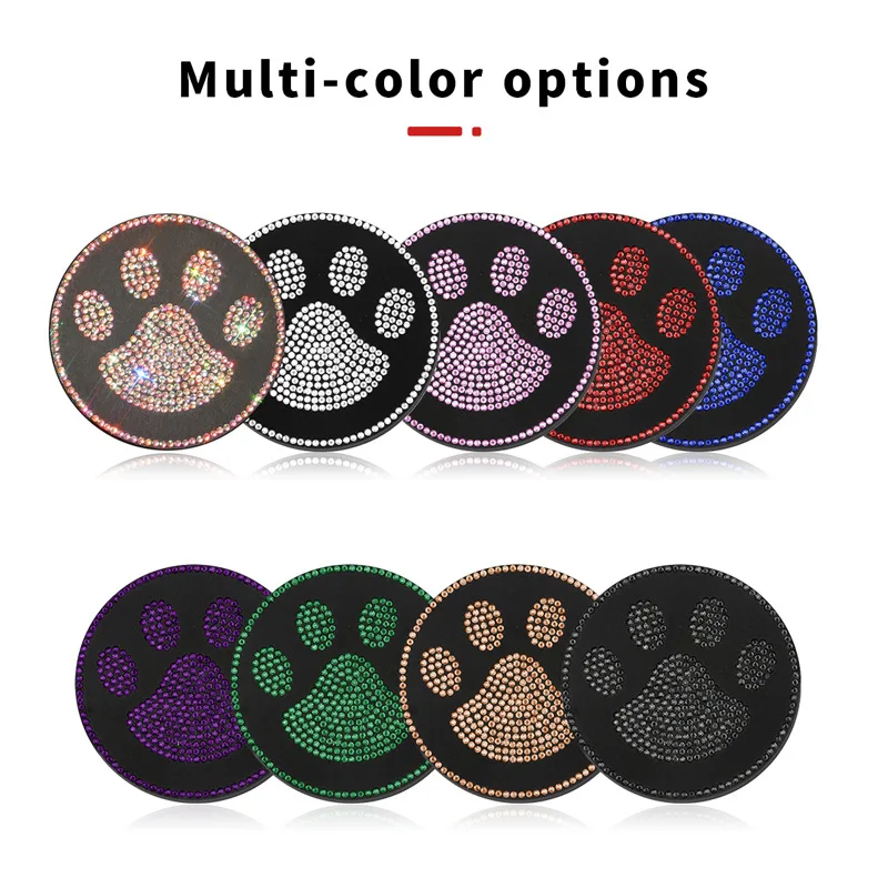 2pcs Non-slip Rubber Footprint Car Water Cup Pad Crystal Bottle Holder Mat Decoration Auto Interior Anti-skid Cup Holders 7cm
2pcs Non-slip Rubber Footprint Car Water Cup Pad Crystal Bottle Holder Mat Decoration Auto Interior Anti-skid Cup Holders 7cm