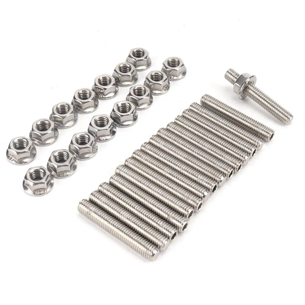 1 Set 304Stainless Steel A5060 Exhaust Manifold Bolt Kit for For Ford 4.6 & 5.4 Liter V8
1 Set 304Stainless Steel A5060 Exhaust Manifold Bolt Kit for For Ford 4.6 & 5.4 Liter V8