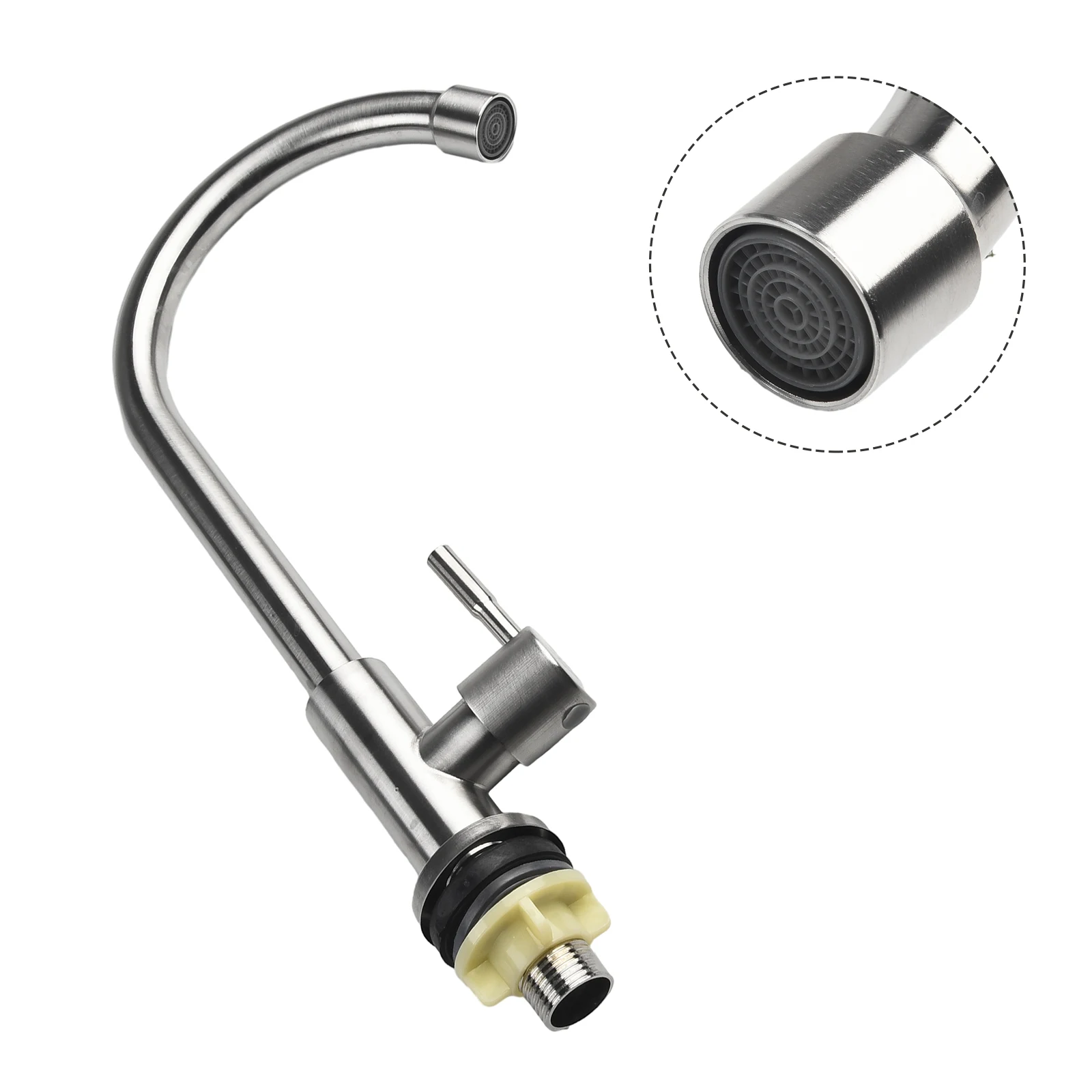Kitchen Fixtures Kitchen Faucet Toilets Bars Energy-saving Hole Tap Single Lever Soft Bubble 304 Stainless Steel
Kitchen Fixtures Kitchen Faucet Toilets Bars Energy-saving Hole Tap Single Lever Soft Bubble 304 Stainless Steel