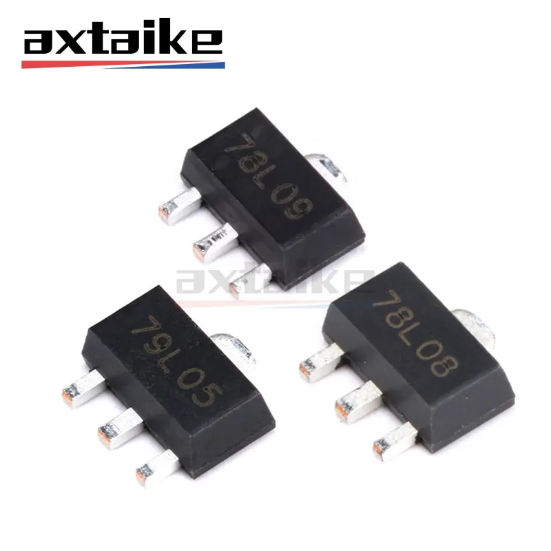80PCS 8Value x 10 SMD SOT89 Three-terminal Positive Voltage Regulator Transistor 78L05 78L06 78L08 78L09 78L10 78L12 78L15 79L05
80PCS 8Value x 10 SMD SOT89 Three-terminal Positive Voltage Regulator Transistor 78L05 78L06 78L08 78L09 78L10 78L12 78L15 79L05