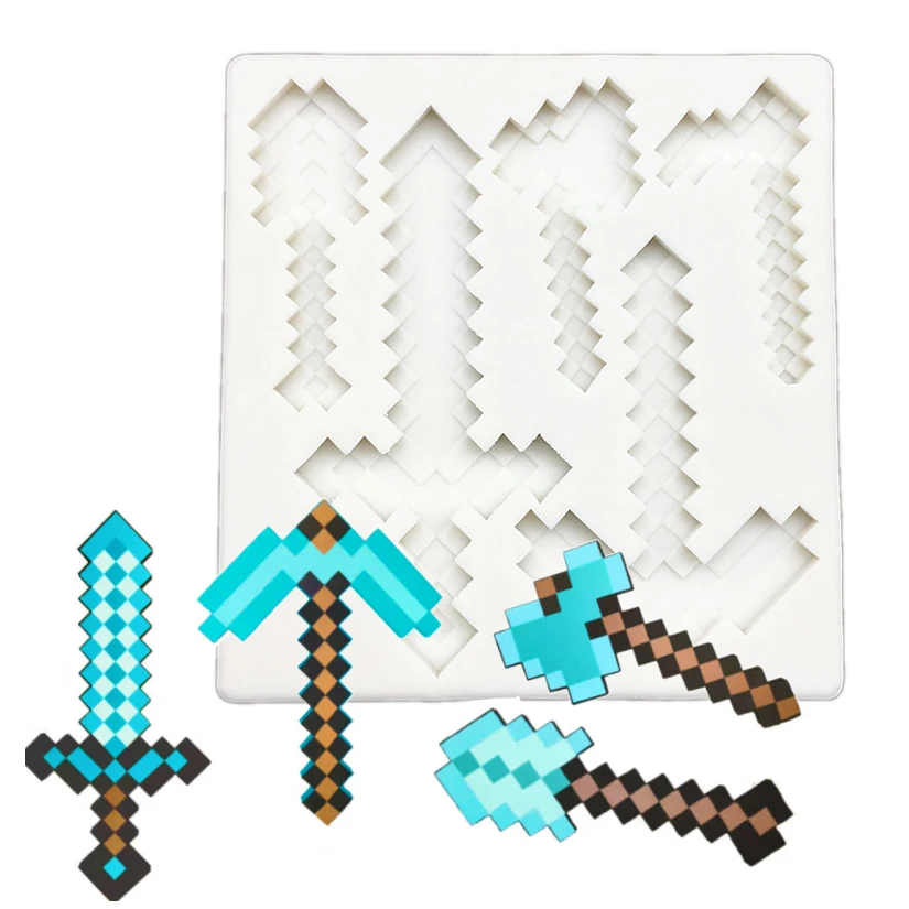 Arrow Sword Axe Silicone Mold Sugarcraft Chocolate Cupcake Baking Mould Resin Tools Fondant Cake Decorating Tools
Arrow Sword Axe Silicone Mold Sugarcraft Chocolate Cupcake Baking Mould Resin Tools Fondant Cake Decorating Tools