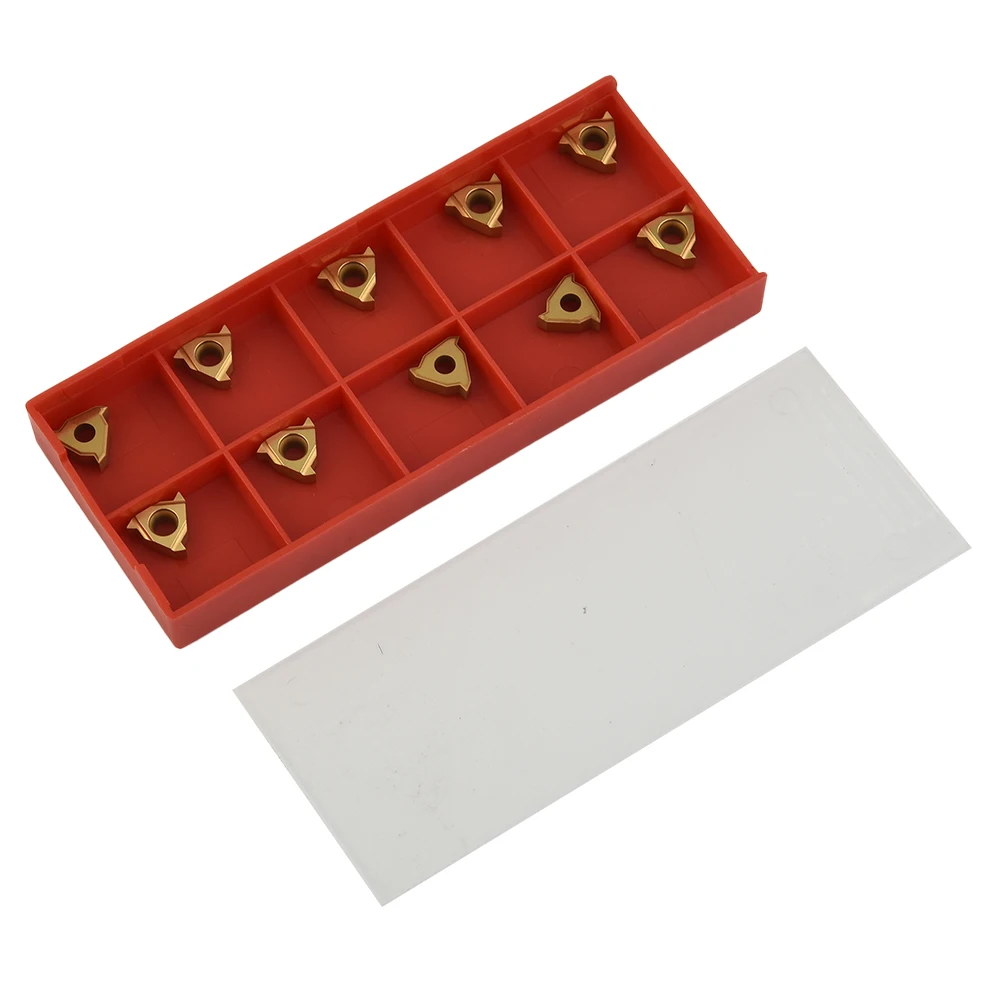 11IR A60 Golden Carbide Insert A60 Metric Ordinary Thread 0.5-1.5 For Internal Threading Turning Boring Bar Tool Workholding
11IR A60 Golden Carbide Insert A60 Metric Ordinary Thread 0.5-1.5 For Internal Threading Turning Boring Bar Tool Workholding