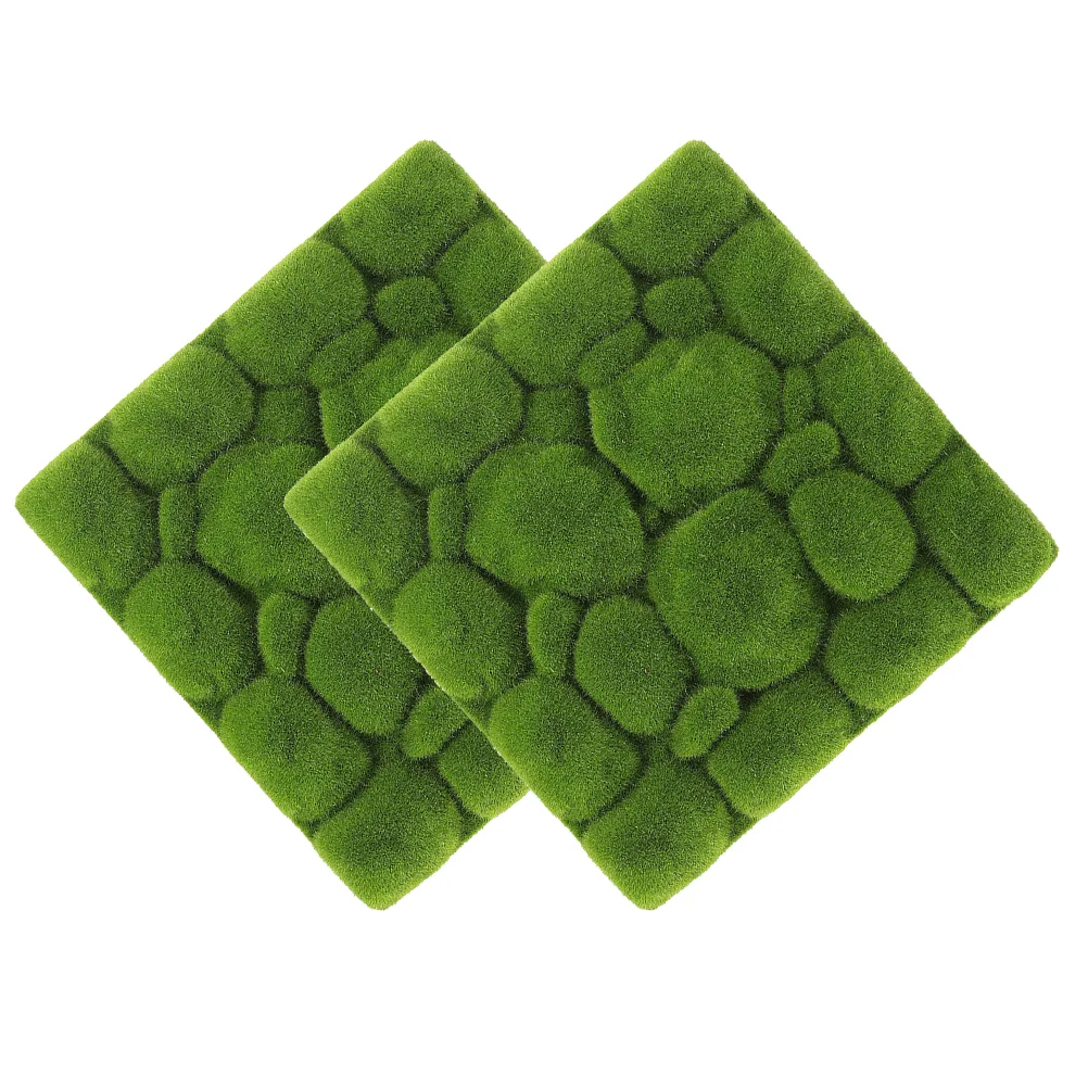 Artificial Moss Mat Squares Wall Decor Fake Grass Rug Turf Plants Lichen Artificial Lawn Wall Green Plants Garden Micro
Artificial Moss Mat Squares Wall Decor Fake Grass Rug Turf Plants Lichen Artificial Lawn Wall Green Plants Garden Micro
