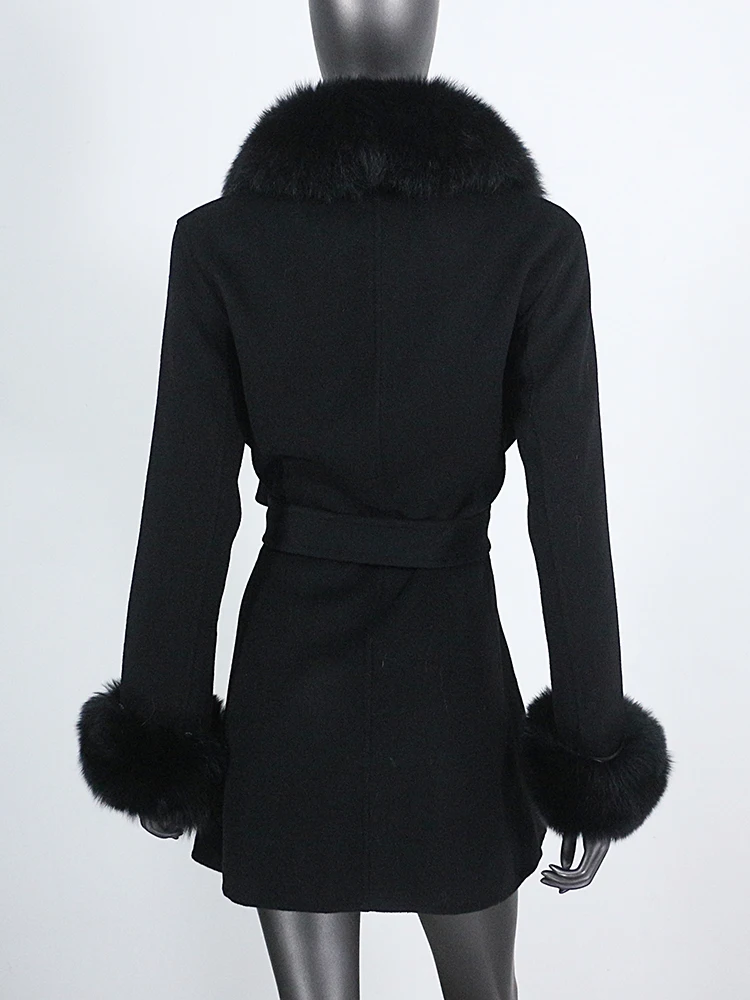 New Real Fur Coat Winter Jacket Women Natural Fox Fur Collar Cuffs Belt Cashmere Wool Woollen Ladies Outerwear Streetwear 21 Mallzona S5f5ae8755a564b24b9d168b03eb4f277K New Real Fur Coat Winter Jacket Women Natural Fox Fur Collar Cuffs Belt Cashmere Wool Woollen Ladies Outerwear Streetwear Mallzona