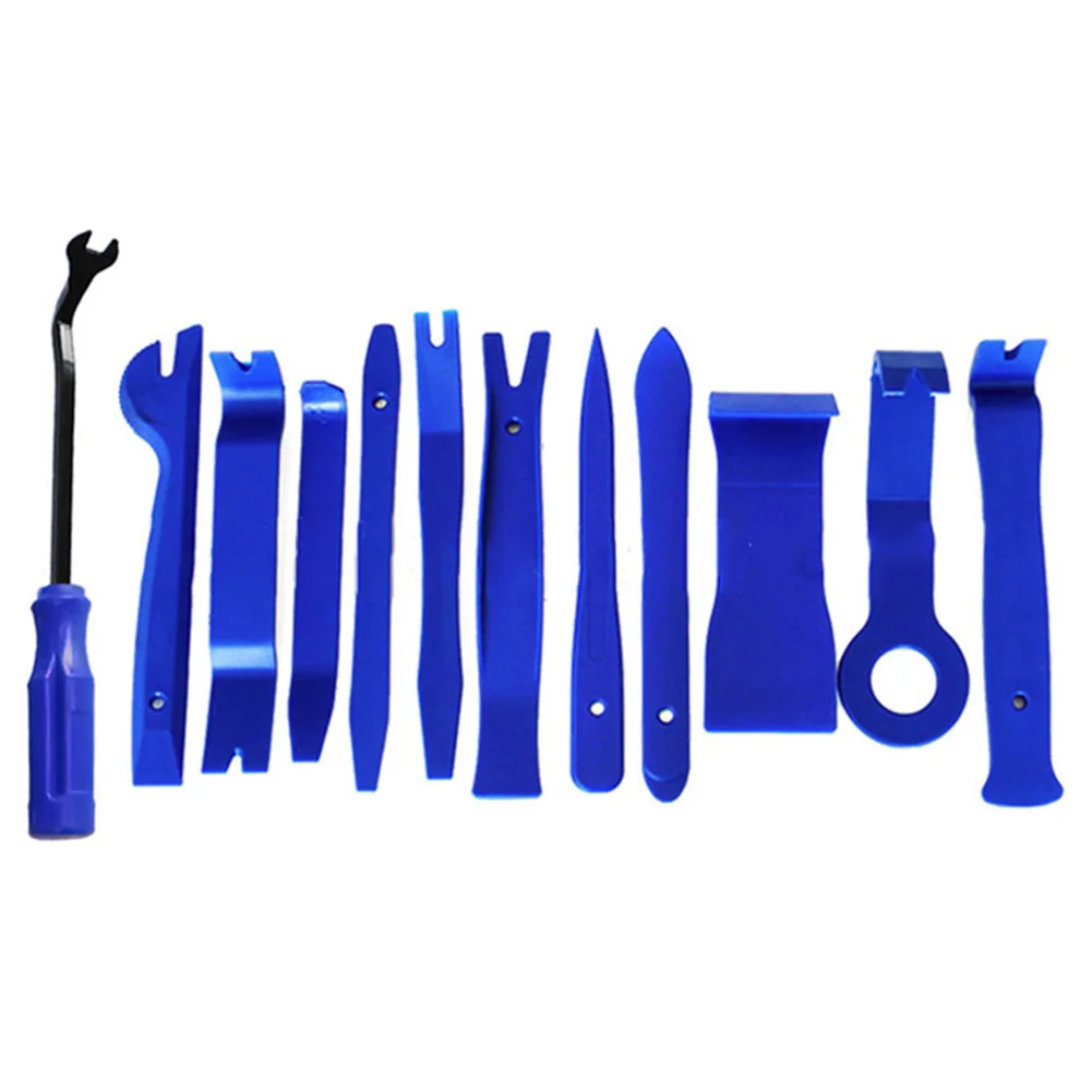 Trim Removal Tool Set 12pcs Blue Car Interior Radio Audio Door Panel Clip Efficiently Remove Panels and Dashboards
Trim Removal Tool Set 12pcs Blue Car Interior Radio Audio Door Panel Clip Efficiently Remove Panels and Dashboards