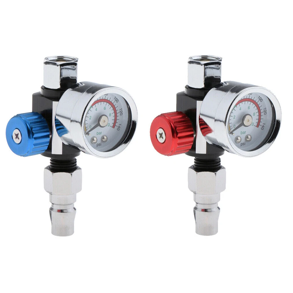 Adapter Air Regulators Universal Vehicle 2 Pc 2pcs 2pcs/set Accessories Air Pressure Regulator Alloy G1/4 Gauge
Adapter Air Regulators Universal Vehicle 2 Pc 2pcs 2pcs/set Accessories Air Pressure Regulator Alloy G1/4 Gauge