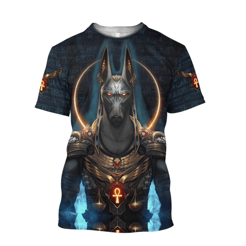 Egypt Anubis Graphic Men's T-Shirt For Men Clothing 3D Printed Summer Tops Short Sleeve Fashion Casual Oversized Tees Shirts
Egypt Anubis Graphic Men's T-Shirt For Men Clothing 3D Printed Summer Tops Short Sleeve Fashion Casual Oversized Tees Shirts