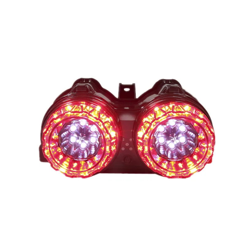 Motorcycle Led Brake Tail Light Assembly Left and Right Side Integrated Signal Light for 2009-2016 Yamaha Zuma Bmw 125 Yw125 
Motorcycle Led Brake Tail Light Assembly Left and Right Side Integrated Signal Light for 2009-2016 Yamaha Zuma Bmw 125 Yw125