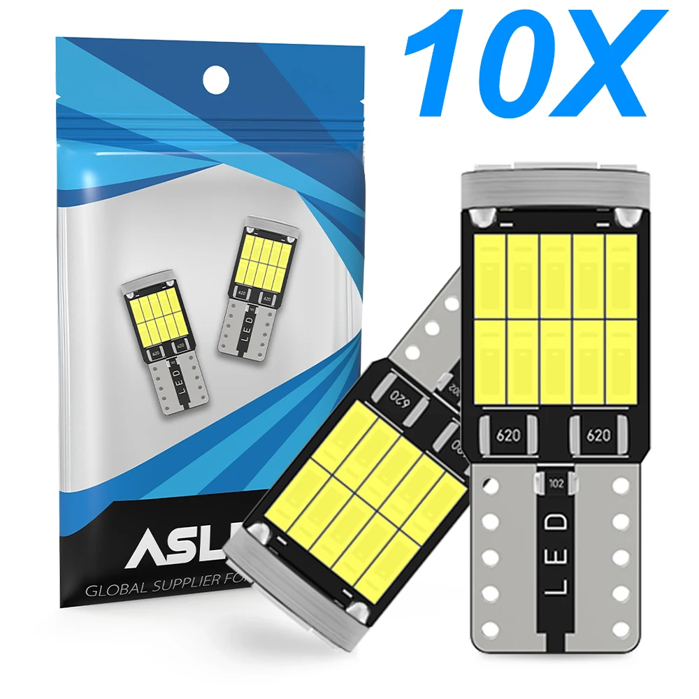 10pcs W5W T10 Led Bulbs Canbus 4014 26SMD 6000K 168 194 Led 5w5 Car Interior Dome Reading License Plate Light Signal Lamp White
10pcs W5W T10 Led Bulbs Canbus 4014 26SMD 6000K 168 194 Led 5w5 Car Interior Dome Reading License Plate Light Signal Lamp White