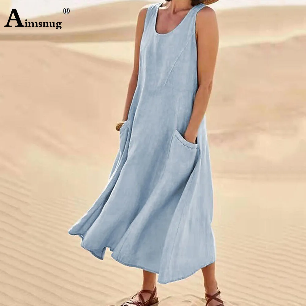 Large Big 5xl Women Solid Maxi Dress Sleeveless Casual Beach Long Dresses 2023 European Style Vintage Stand Pocket Linen Dress
Large Big 5xl Women Solid Maxi Dress Sleeveless Casual Beach Long Dresses 2023 European Style Vintage Stand Pocket Linen Dress