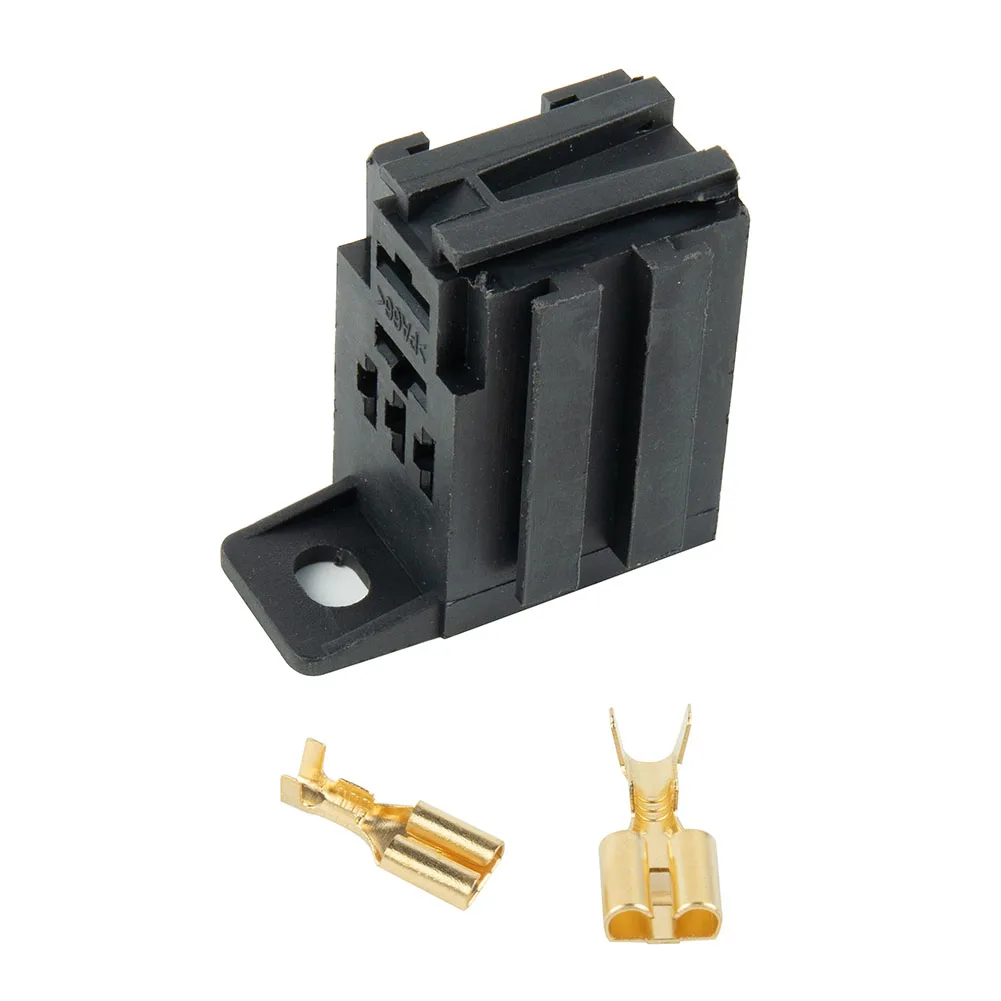5pcs Relay Sockets 12V/24V 5-Pin With 25pcs Copper Terminals 35*35*35mm Plastic and Metal Automotive Sale 2018
5pcs Relay Sockets 12V/24V 5-Pin With 25pcs Copper Terminals 35*35*35mm Plastic and Metal Automotive Sale 2018