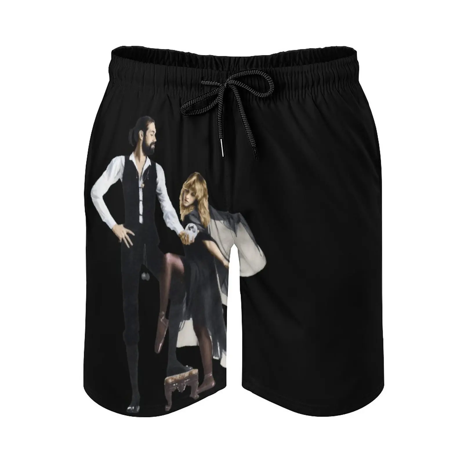 Anime Men's Beach Shorts Fleetwood And MACS Rumours Colourised Loose Stretch Beach Hot Sale Male Shorts Sports Adjustable Drawc
Anime Men's Beach Shorts Fleetwood And MACS Rumours Colourised Loose Stretch Beach Hot Sale Male Shorts Sports Adjustable Drawc