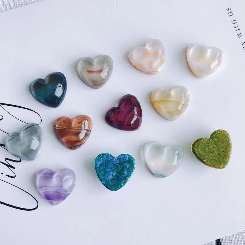 DIY Jewelry Accessories Wholesale New Resin Retro Peach Heart Cut Water Ripple Earrings Hair Clip Material Accessories
DIY Jewelry Accessories Wholesale New Resin Retro Peach Heart Cut Water Ripple Earrings Hair Clip Material Accessories