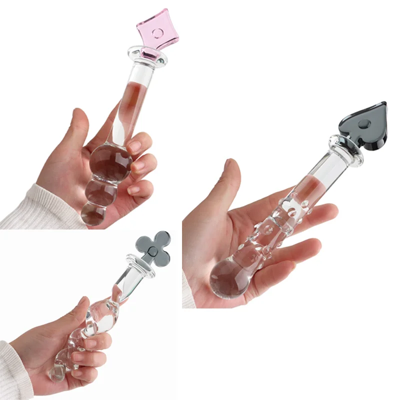 Стеклянный фаллоимитатор 