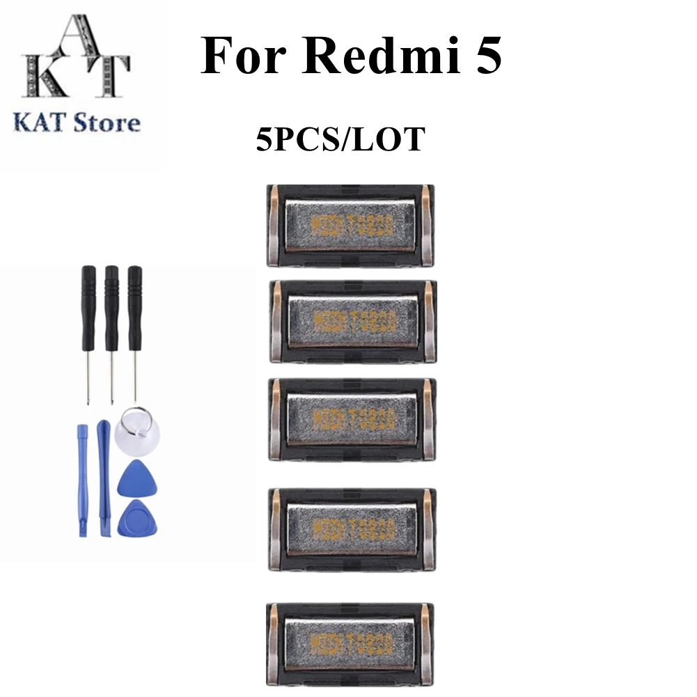 KAT 5PCS/LOT Earpiece Speaker For Redmi 5A Earphone Top Ear Speaker Sound Flex Cable Replacement Parts
KAT 5PCS/LOT Earpiece Speaker For Redmi 5A Earphone Top Ear Speaker Sound Flex Cable Replacement Parts