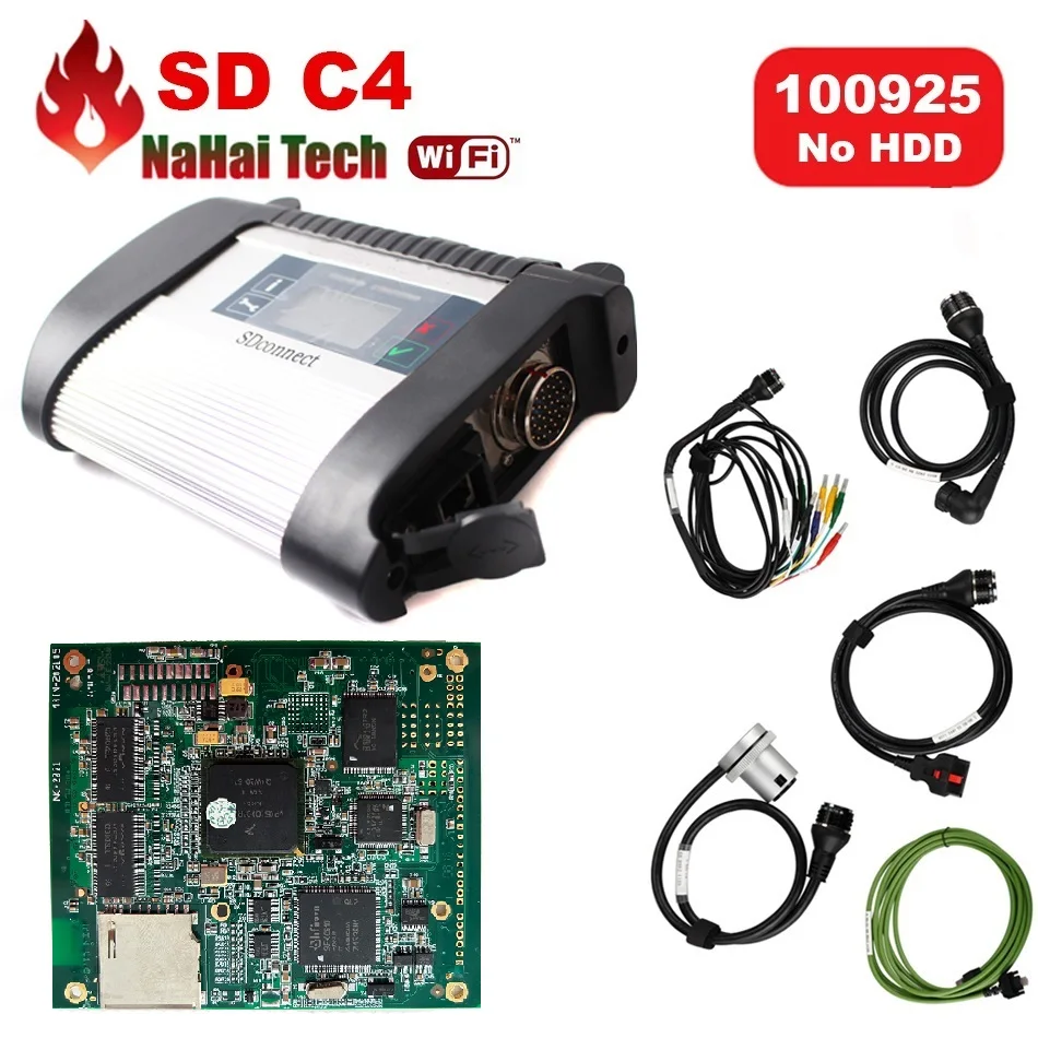 Full Chip MB Star C4 V2023.09 SD Connect for Benz Car & Truck Auto Diagnostic-Tool (12V+24V) WIFI Diagnosis Tool
Full Chip MB Star C4 V2023.09 SD Connect for Benz Car & Truck Auto Diagnostic-Tool (12V+24V) WIFI Diagnosis Tool