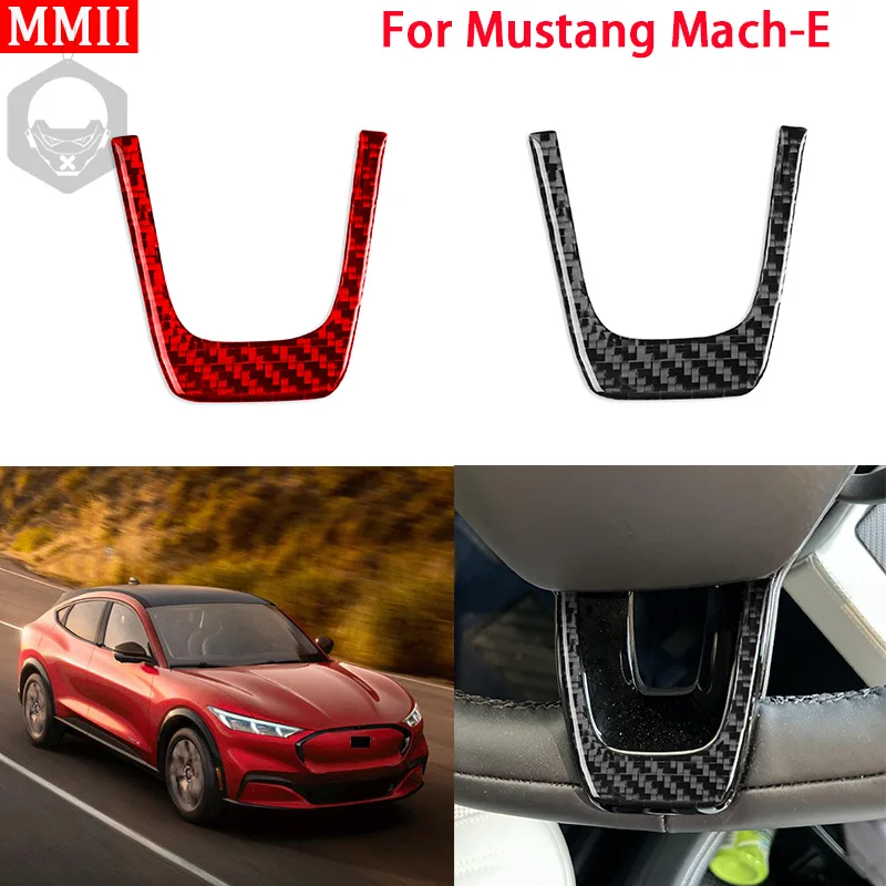 RRX for Ford Mustang Mach-E Mach E 2021 2022 Carbon Fiber Interior Steering Wheel Decoration Trim Sticker Car Accessory Styling
RRX for Ford Mustang Mach-E Mach E 2021 2022 Carbon Fiber Interior Steering Wheel Decoration Trim Sticker Car Accessory Styling