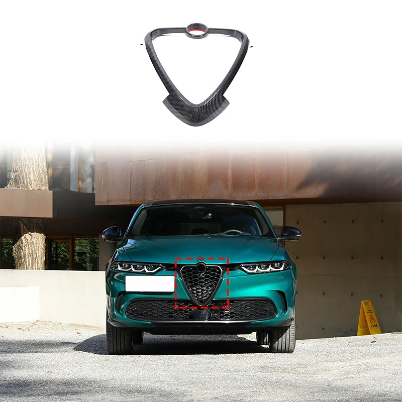 For Alfa Romeo Tonali real carbon fiber car styling front grille logo frame cover sticker car exterior accessories 1Pcs
For Alfa Romeo Tonali real carbon fiber car styling front grille logo frame cover sticker car exterior accessories 1Pcs