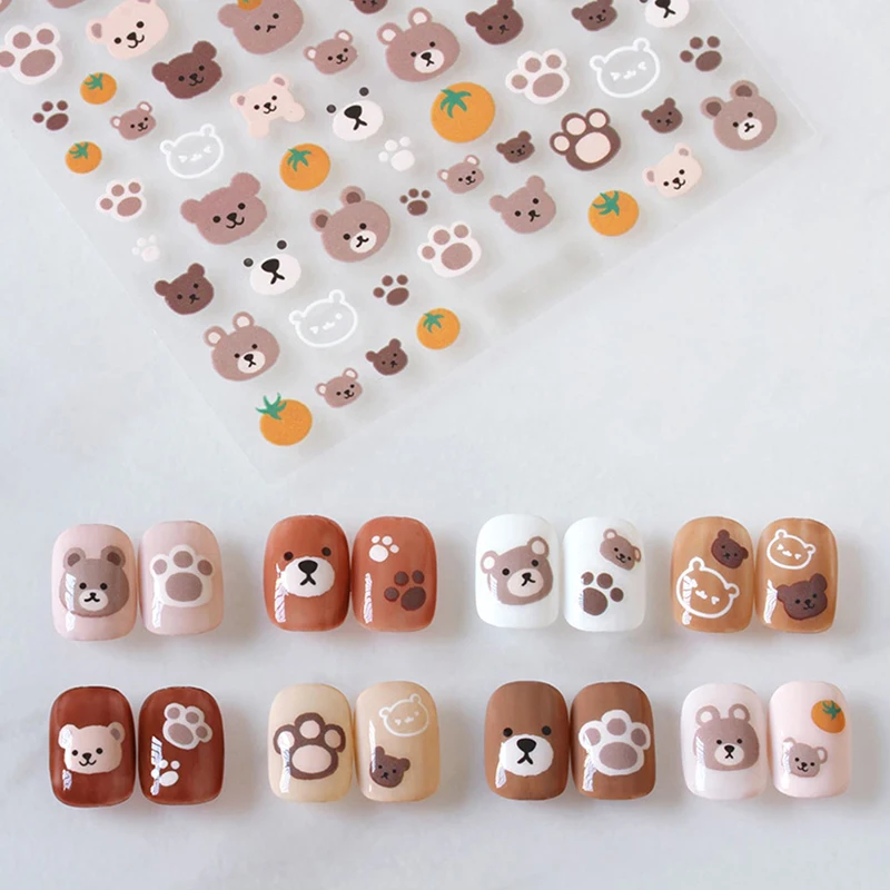 Cute Anmie Nail Art Stickers Design Kawaii Puppy Rabbit And Bears Transfer Sliders For Nails Professional Manicure Decorations
Cute Anmie Nail Art Stickers Design Kawaii Puppy Rabbit And Bears Transfer Sliders For Nails Professional Manicure Decorations