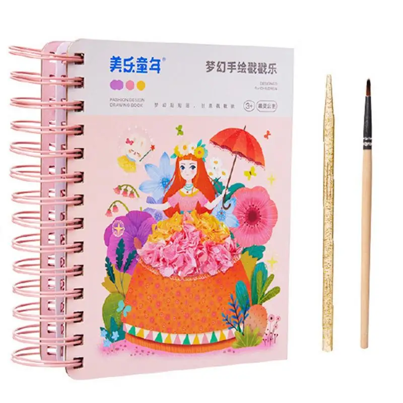 Poke DIY Toy Interactive 3-in-1 Watercoloring Book Poke Toy Reliable Kids Art Education Book Princess Dress-up Activity Books
Poke DIY Toy Interactive 3-in-1 Watercoloring Book Poke Toy Reliable Kids Art Education Book Princess Dress-up Activity Books