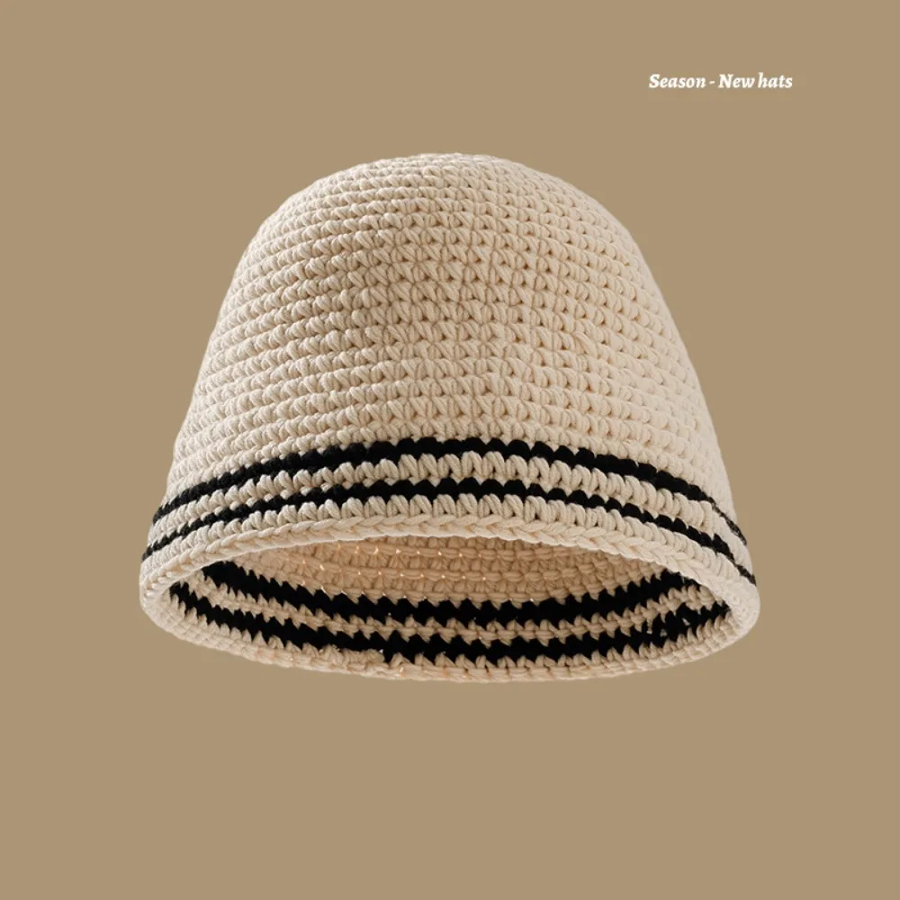 Wool Knitting Bucket Hat Portable Big Head Circumference Large Brim Fisherman Caps Warm Wool Bonnet Cap Autumn and Winter
Wool Knitting Bucket Hat Portable Big Head Circumference Large Brim Fisherman Caps Warm Wool Bonnet Cap Autumn and Winter