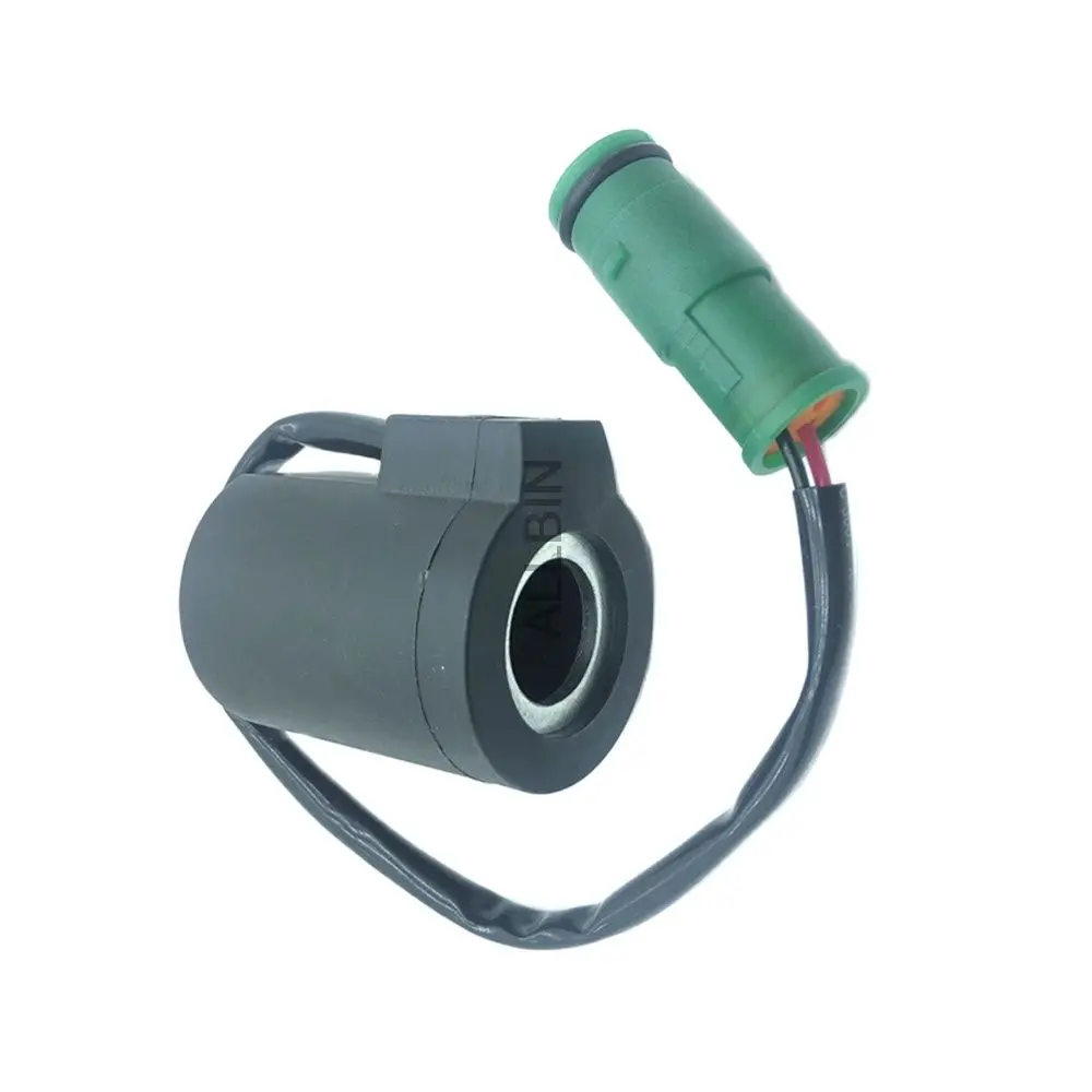 Электромагнитный клапан катушка Поворотный замок для экскаватора аксессуары для EC60 140 210 240 290 360 B 
Электромагнитный клапан катушка Поворотный замок для экскаватора аксессуары для EC60 140 210 240 290 360 B