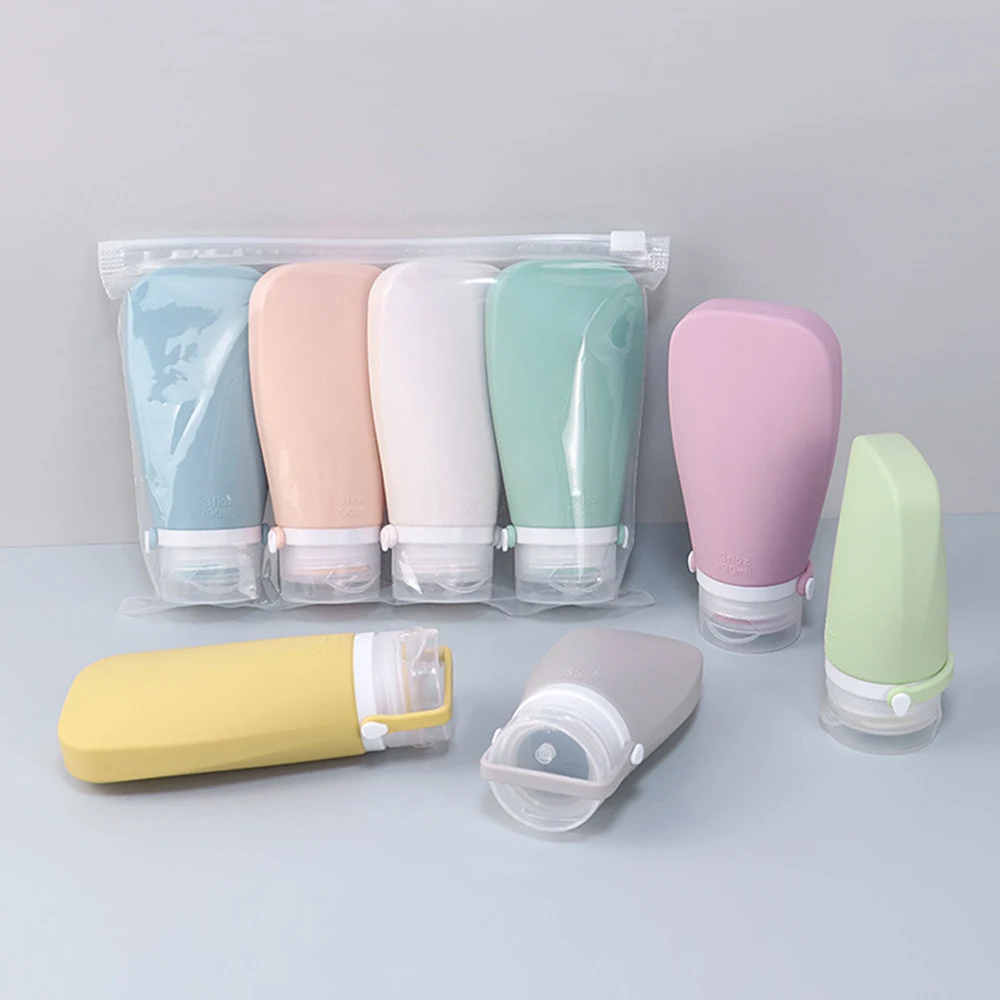 4Pcs 60/90ml Liquid Container Empty Refillable Packing Cosmetic Lotion Leakproof Bottle Travel Refillable Bottle Sub-Bottling
4Pcs 60/90ml Liquid Container Empty Refillable Packing Cosmetic Lotion Leakproof Bottle Travel Refillable Bottle Sub-Bottling