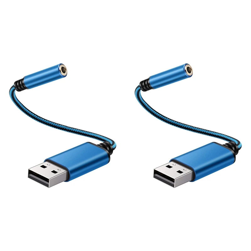 2 шт., USB-адаптер для наушников 3,5 мм, внешняя стереозвуковая карта для ПК, ноутбука, PS4, Mac и т. Д. (0,6 фута)
2 шт., USB-адаптер для наушников 3,5 мм, внешняя стереозвуковая карта для ПК, ноутбука, PS4, Mac и т. Д. (0,6 фута)