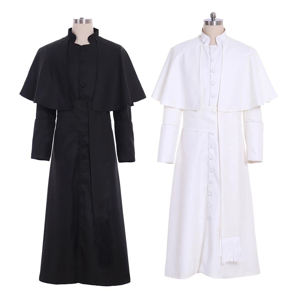 Halloween Costume Adult Medieval Outfit Hooded Monk Renaissance Priest Robe Costume Cosplay Witch Wizard Cloak Cape
Halloween Costume Adult Medieval Outfit Hooded Monk Renaissance Priest Robe Costume Cosplay Witch Wizard Cloak Cape