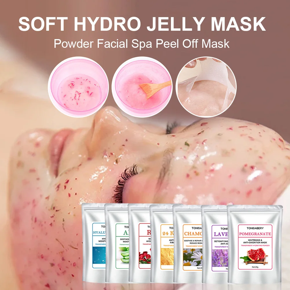Soft Hydro Jelly Mask Powder Facial Spa Peel Off Mask Skin Care Hydrating Whitening Facial Jelly Mask For All Skins
Soft Hydro Jelly Mask Powder Facial Spa Peel Off Mask Skin Care Hydrating Whitening Facial Jelly Mask For All Skins