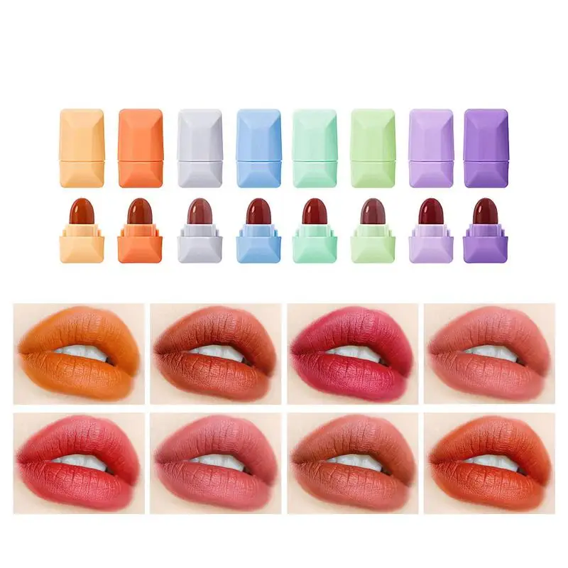 Mini Lipstick Set For Women Waterproof Long Lasting Matte Lipstick Travel Size Matte Lipstick Lip Glaze For Date Night Party
Mini Lipstick Set For Women Waterproof Long Lasting Matte Lipstick Travel Size Matte Lipstick Lip Glaze For Date Night Party