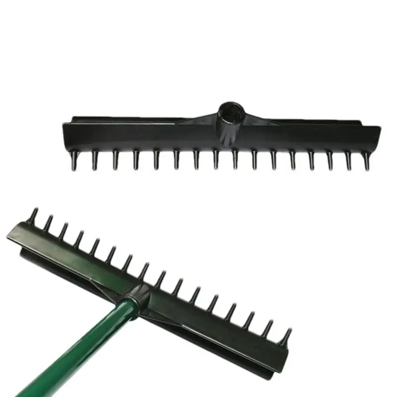 Двусторонний грабли Fairway, наконечник грабли для гольфа, борона без шеста, легкое использование, легкие товары для песка
Двусторонний грабли Fairway, наконечник грабли для гольфа, борона без шеста, легкое использование, легкие товары для песка