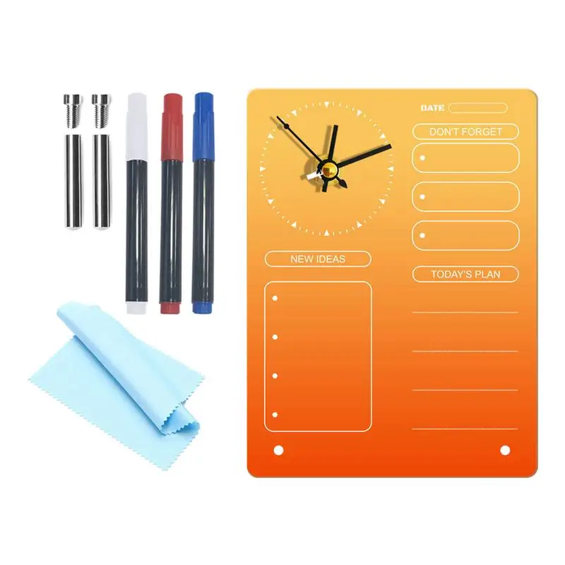 Acrylic Dry Erase Board Planner Non-Magnetic Wall Board Frameless Portable Memo Whiteboard Acrylic Board for Offices School Home
Acrylic Dry Erase Board Planner Non-Magnetic Wall Board Frameless Portable Memo Whiteboard Acrylic Board for Offices School Home