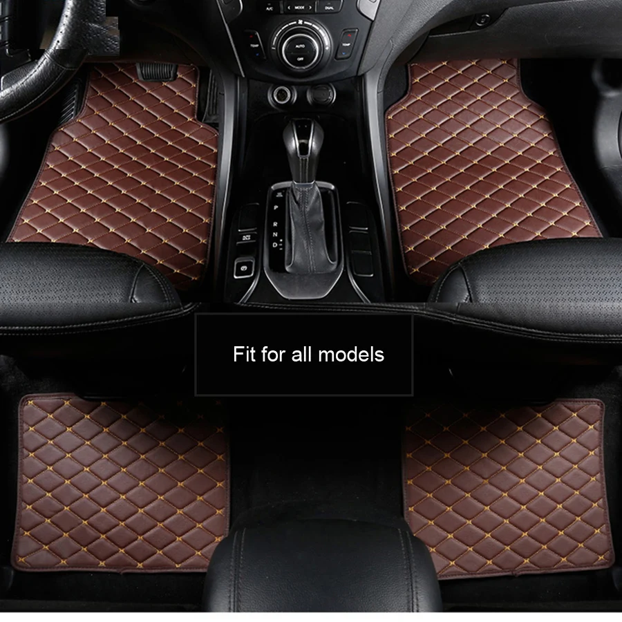 Универсальные автомобильные коврики для Kia Sorento Optima K5 Forte RioK2 Soul Cerato K3 Cadenza Carens 5D