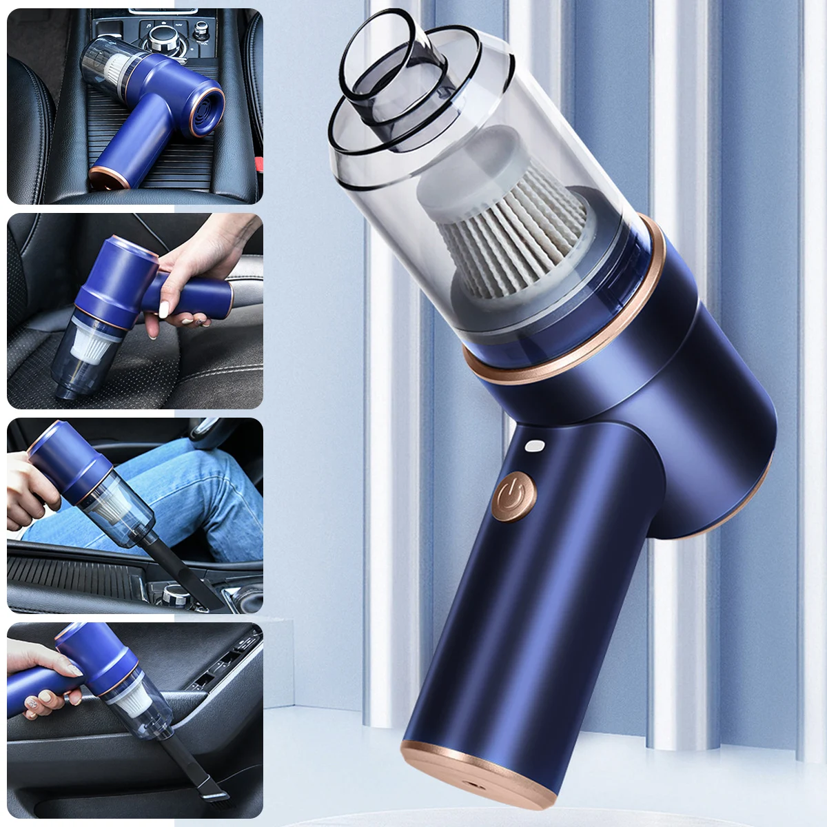 8000Pa Wireless Car Vacuum Cleaner Cordless Handheld Auto Vacuum Home & Car Dual Use Mini Vacuum Cleaner Cleaning Machine
8000Pa Wireless Car Vacuum Cleaner Cordless Handheld Auto Vacuum Home & Car Dual Use Mini Vacuum Cleaner Cleaning Machine