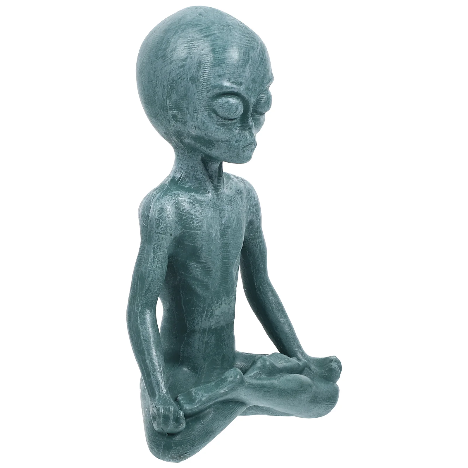 

Alien Figurine Desktop Alien Statue Alien Sculpture Resin Craft Alien Figurine Statue Sculpture