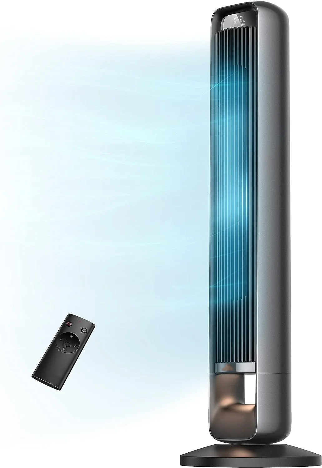 Inch Fan, 90° Oscillating Fan with DC Motor, 28dB 12 Speeds, 4 Modes, Night Light, 12H Timer, Quiet Cooling Bladeless Fan with
Inch Fan, 90° Oscillating Fan with DC Motor, 28dB 12 Speeds, 4 Modes, Night Light, 12H Timer, Quiet Cooling Bladeless Fan with