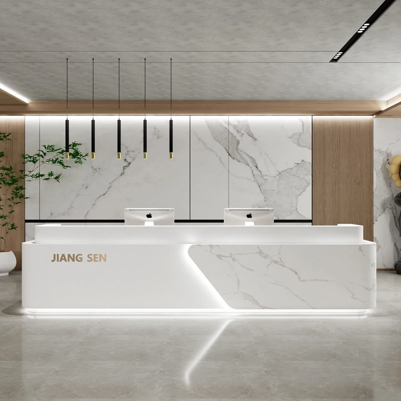 Podium Wooden Reception Desk Counter Executive Luxury Display Hotel Reception Desk Clinic Mostrador Recepcion Shop Furniture
Podium Wooden Reception Desk Counter Executive Luxury Display Hotel Reception Desk Clinic Mostrador Recepcion Shop Furniture