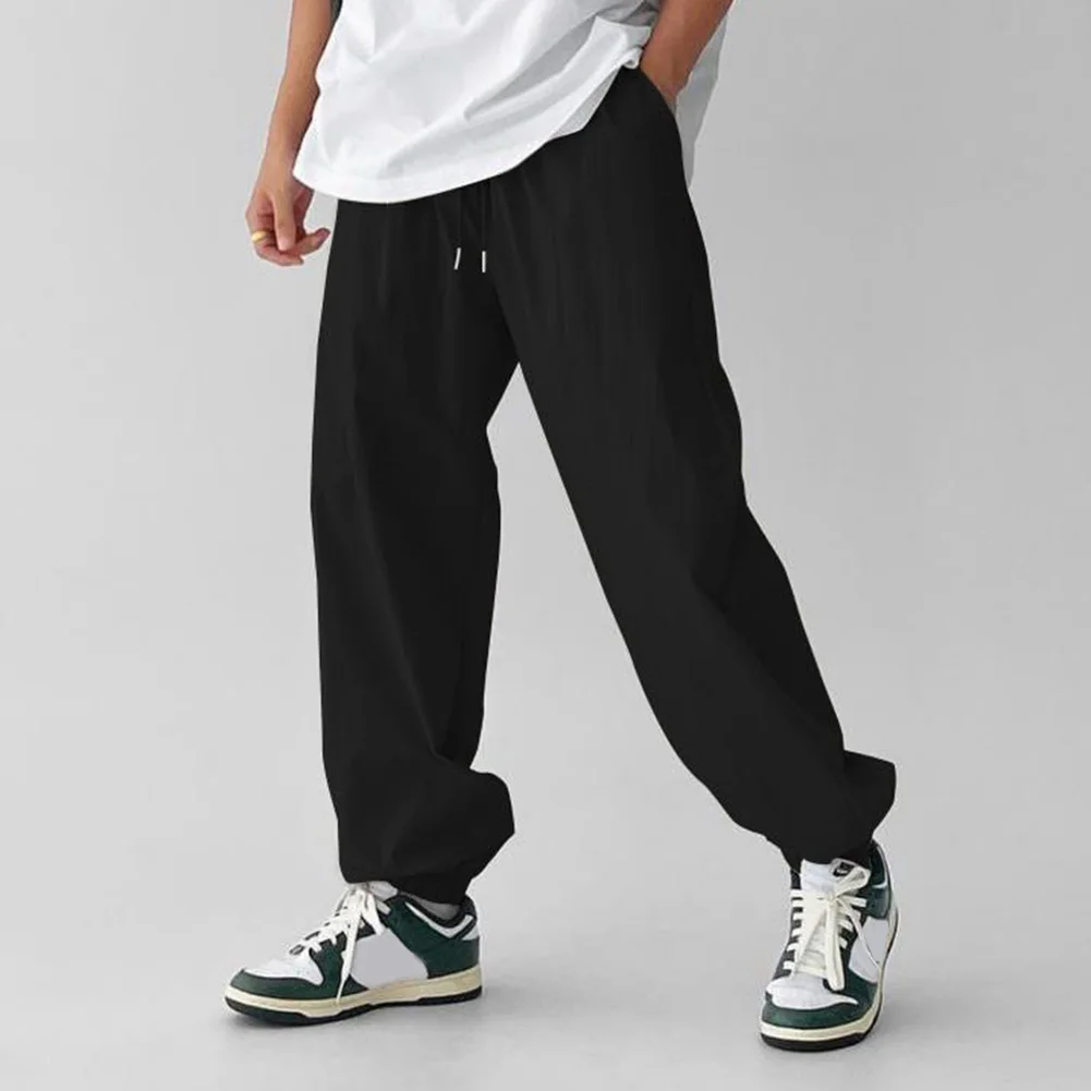 Mens Baggy Casual Joggers Korean Loose Pants Sweatpants Active Sports Trousers Streetwear Training Basketball Men's Leggings
Mens Baggy Casual Joggers Korean Loose Pants Sweatpants Active Sports Trousers Streetwear Training Basketball Men's Leggings