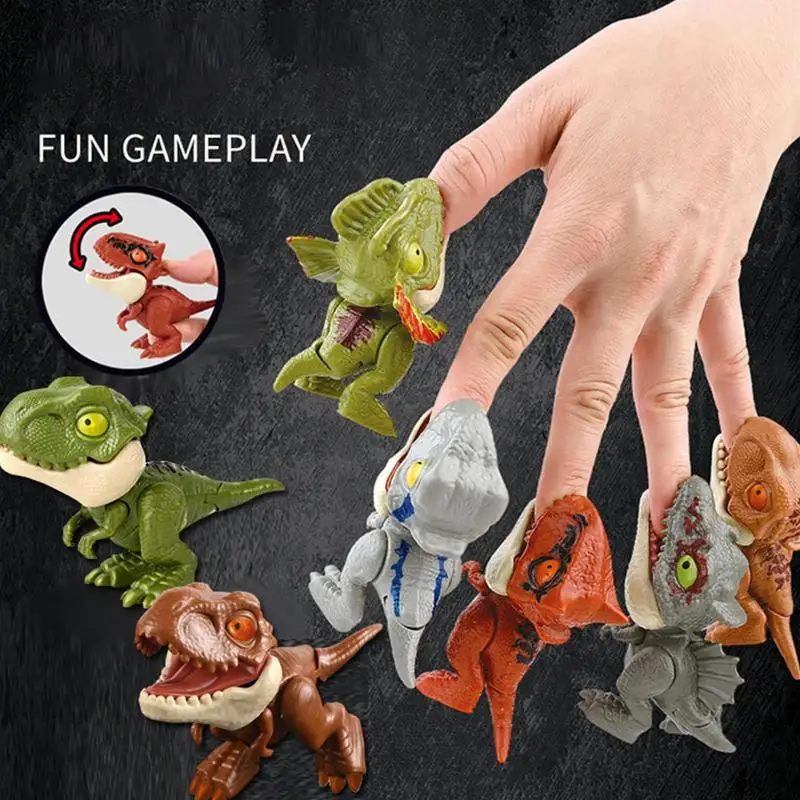 Игрушка-динозавр, кусающий палец
Игрушка-динозавр, кусающий палец