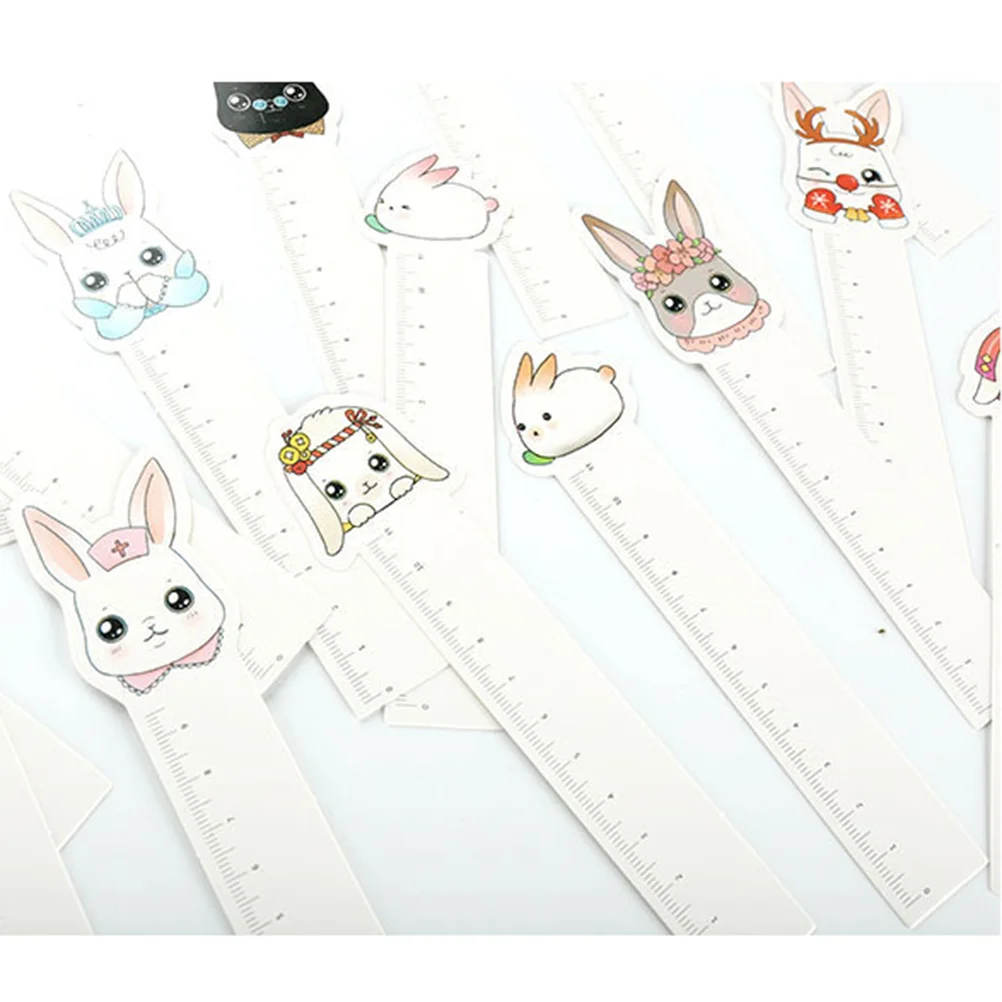 60Pcs Animals Bookmarks Ruler Bunny Rabbit Marker Book Markers Planner Teacher Prizes for Party Favors Assorted Color
60Pcs Animals Bookmarks Ruler Bunny Rabbit Marker Book Markers Planner Teacher Prizes for Party Favors Assorted Color