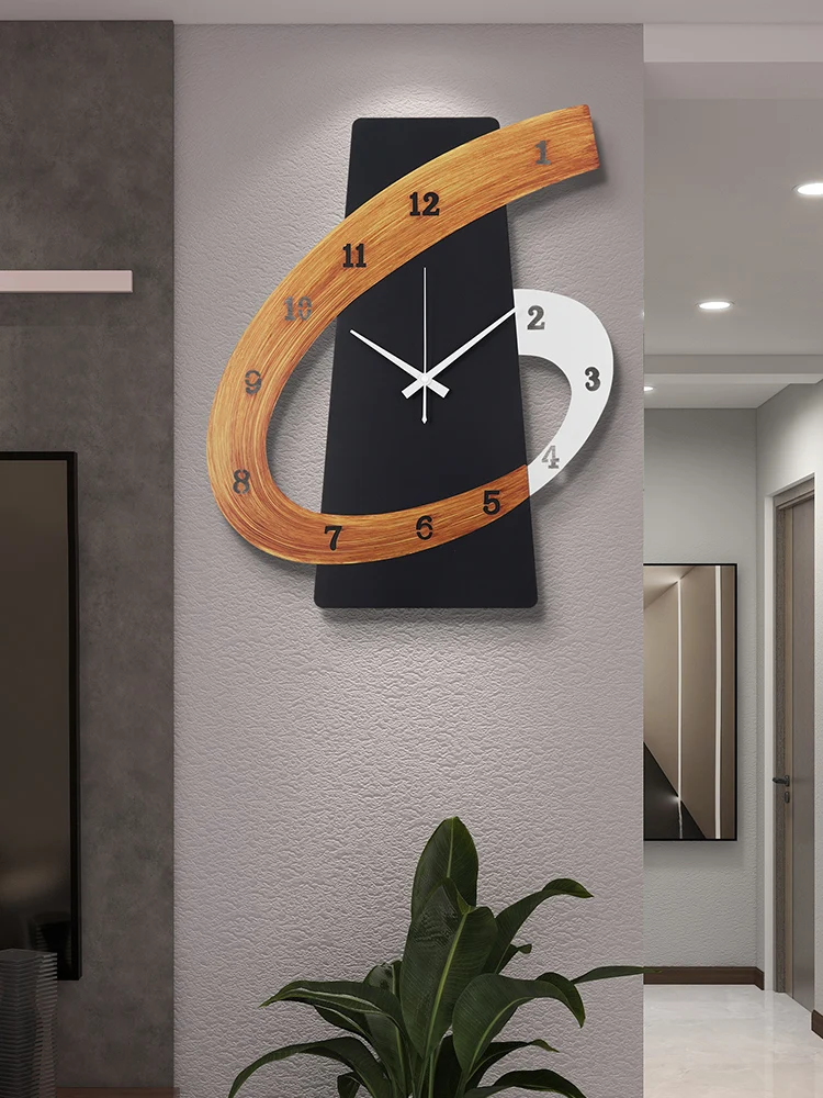 Nordic Style Wall Clock Living Room Personality Creative Fashion Punch-Free Household Decorative Clock Home Majestic Clock
Nordic Style Wall Clock Living Room Personality Creative Fashion Punch-Free Household Decorative Clock Home Majestic Clock