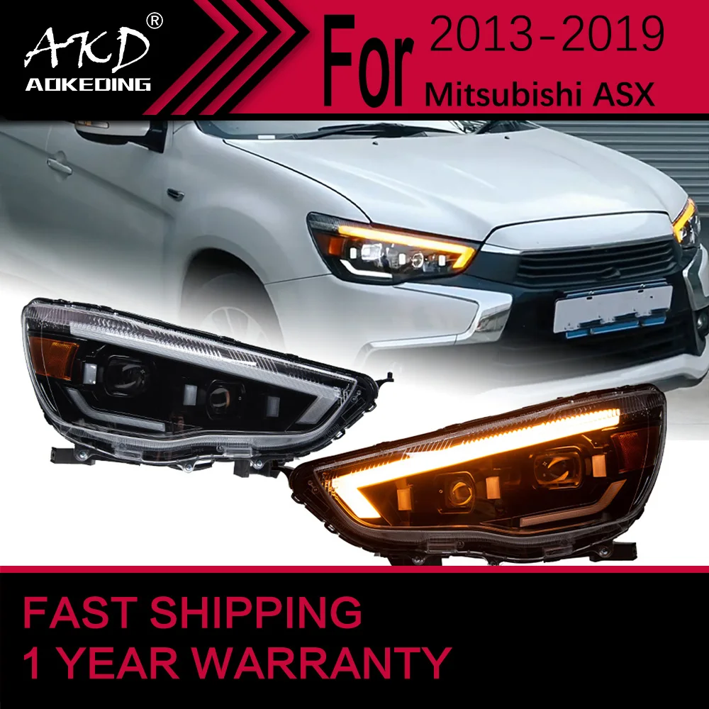 Автомобильные фары для Mitsubishi ASX, светодиодная фара 2013-2019 ASX, лампа Drl, объектив проектора, автомобильные аксессуары
Автомобильные фары для Mitsubishi ASX, светодиодная фара 2013-2019 ASX, лампа Drl, объектив проектора, автомобильные аксессуары