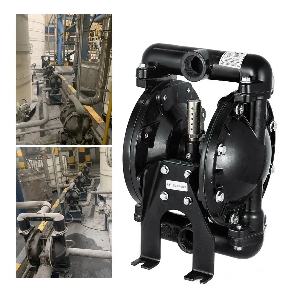 Air-Operated Double Diaphragm Pump with 1" Inlet & Outlet 120 PSI 35 GPM for Chemical Industrial Use Solid Construction
Air-Operated Double Diaphragm Pump with 1" Inlet & Outlet 120 PSI 35 GPM for Chemical Industrial Use Solid Construction